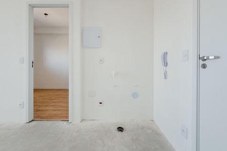 Apartamento à venda com 28m², 1 quarto e sem vagaCozinha e Área de Serviço