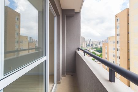 Varanda de kitnet/studio à venda com 1 quarto, 22m² em Brás, São Paulo