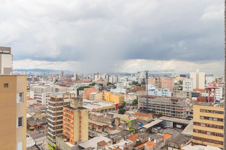 Vista - Varanda de kitnet/studio à venda com 1 quarto, 22m² em Brás, São Paulo