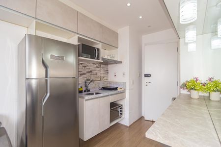 Cozinha de kitnet/studio à venda com 1 quarto, 19m² em Brás, São Paulo