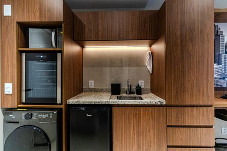 Studio à venda com 24m², 1 quarto e sem vagaCozinha