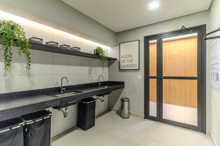 Studio à venda com 24m², 1 quarto e sem vagaLavanderia