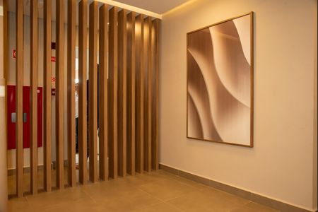 Apartamento para alugar com 27m², 1 quarto e sem vagaHall social