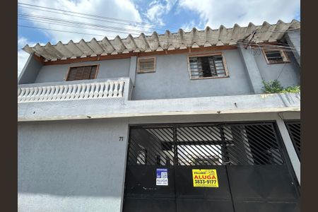 Casa para alugar com 80m², 2 quartos e 2 vagasFachada