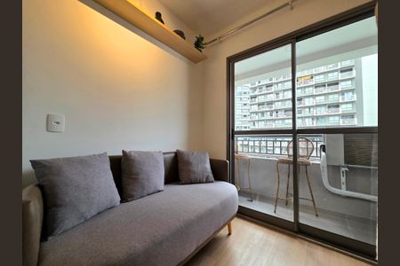 Apartamento para alugar com 25m², 1 quarto e sem vagaSala