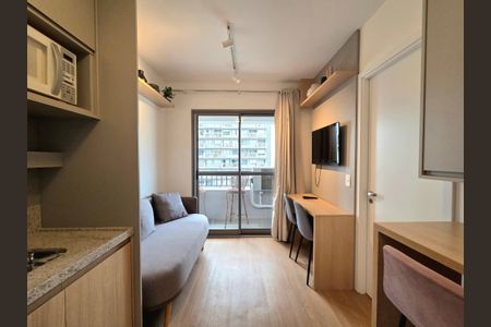 Apartamento para alugar com 25m², 1 quarto e sem vagaSala/Cozinha