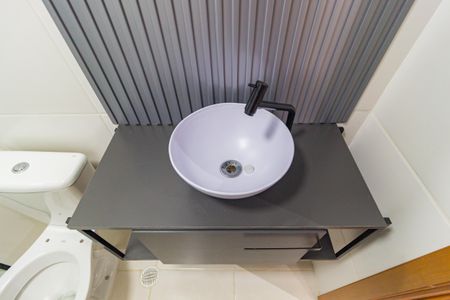 Apartamento para alugar com 25m², 1 quarto e sem vaga Apartamento para alugar com 25m², 1 quarto e sem vagaDetalhe - Banheiro