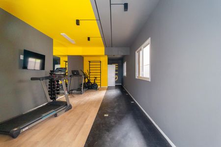 Apartamento para alugar com 25m², 1 quarto e sem vaga Apartamento para alugar com 25m², 1 quarto e sem vagaAcademia