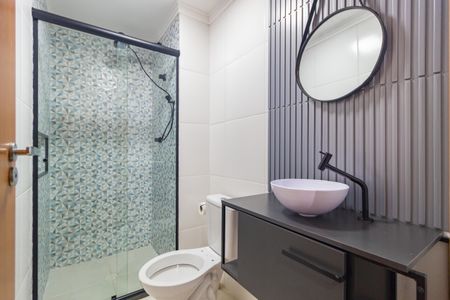 Apartamento para alugar com 25m², 1 quarto e sem vaga Apartamento para alugar com 25m², 1 quarto e sem vagaBanheiro