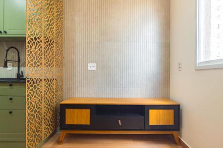 Sala de apartamento para alugar com 1 quarto, 25m² em Belenzinho, São Paulo