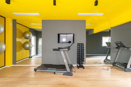 Apartamento para alugar com 25m², 1 quarto e sem vaga Apartamento para alugar com 25m², 1 quarto e sem vagaAcademia