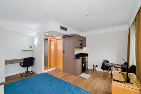 Studio para alugar com 32m², 1 quarto e 1 vagaFlat/Studio