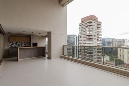 Varanda gourmet de apartamento à venda com 3 quartos, 273m² em Vila Olímpia, São Paulo
