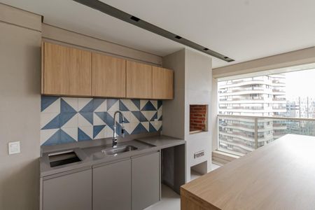 Varanda gourmet de apartamento à venda com 3 quartos, 273m² em Vila Olímpia, São Paulo
