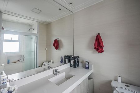 Apartamento para alugar com 107m², 3 quartos e 2 vagas Apartamento para alugar com 107m², 3 quartos e 2 vagasBanheiro da Suíte