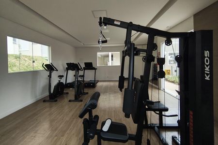 Apartamento à venda com 66m², 2 quartos e 1 vaga Apartamento à venda com 66m², 2 quartos e 1 vagaÁrea comum - Academia