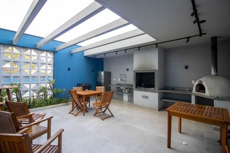 Apartamento para alugar com 25m², 1 quarto e 1 vaga Apartamento para alugar com 25m², 1 quarto e 1 vagaÁrea comum - Churrasqueira