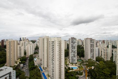 Vista Sala de apartamento para alugar com 1 quarto, 25m² em Vila Andrade, São Paulo