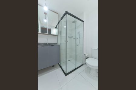Studio para alugar com 25m², 1 quarto e sem vaga Studio para alugar com 25m², 1 quarto e sem vagaBanheiro