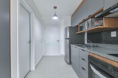 Studio para alugar com 25m², 1 quarto e sem vaga Studio para alugar com 25m², 1 quarto e sem vagaCozinha