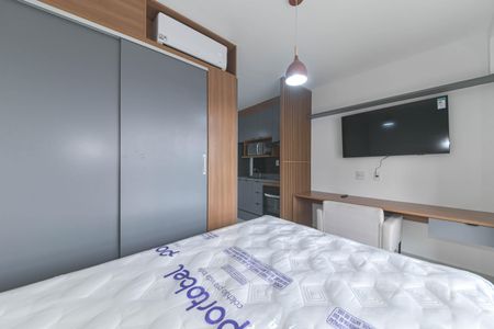 Studio para alugar com 25m², 1 quarto e sem vaga Studio para alugar com 25m², 1 quarto e sem vagaQuarto