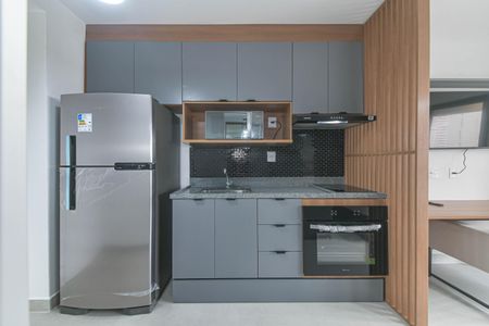 Studio para alugar com 25m², 1 quarto e sem vaga Studio para alugar com 25m², 1 quarto e sem vagaCozinha