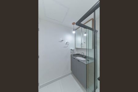 Studio para alugar com 25m², 1 quarto e sem vaga Studio para alugar com 25m², 1 quarto e sem vagaBanheiro