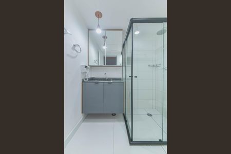 Studio para alugar com 25m², 1 quarto e sem vaga Studio para alugar com 25m², 1 quarto e sem vagaBanheiro