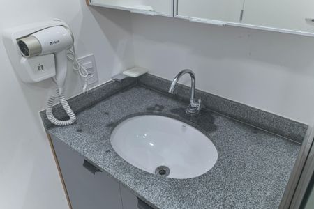 Studio para alugar com 25m², 1 quarto e sem vaga Studio para alugar com 25m², 1 quarto e sem vagaBanheiro