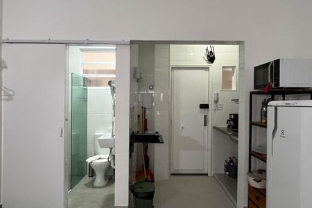 Studio de kitnet/studio para alugar com 1 quarto, 27m² em Aparecida, Santos