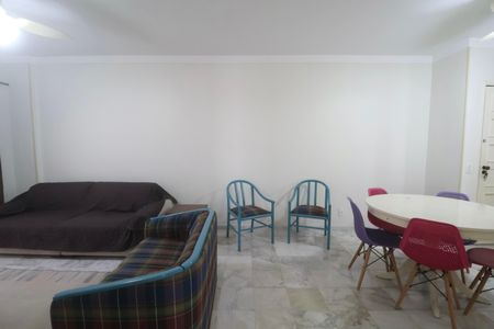Sala de apartamento para alugar com 2 quartos, 80m² em Barra Funda, Guarujá