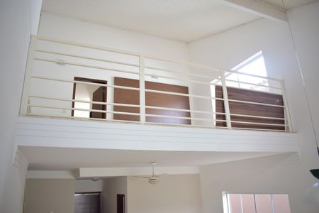 Sala de casa de condomínio para alugar com 4 quartos, 280m² em Bonfim Paulista, Ribeirão Preto