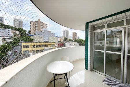 Varanda da Sala de apartamento para alugar com 2 quartos, 100m² em Savassi, Belo Horizonte