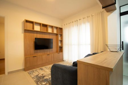 Sala  de apartamento para alugar com 1 quarto, 55m² em Jardim Emilia, Sorocaba