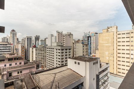 Vista do Studio de kitnet/studio para alugar com 1 quarto, 25m² em República, São Paulo