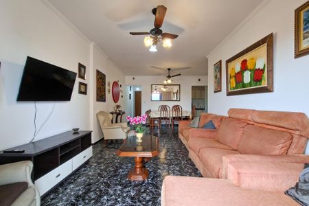 Sala de apartamento para alugar com 2 quartos, 98m² em Vila Tupi, Praia Grande
