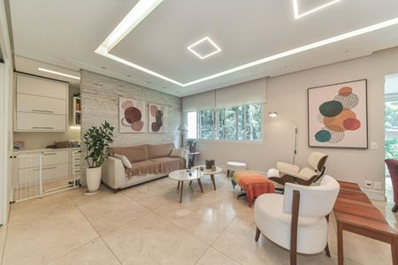 Sala de apartamento à venda com 3 quartos, 207m² em Jardim Morumbi, São Paulo