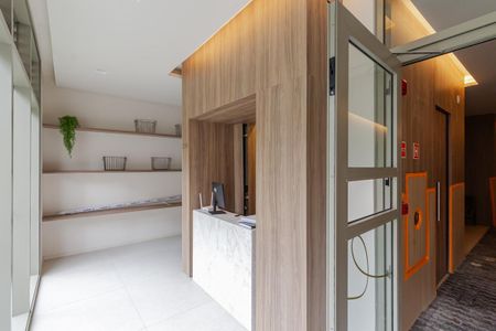 Studio à venda com 26m², 1 quarto e sem vaga Studio à venda com 26m², 1 quarto e sem vagaÁrea comum - Hall Social