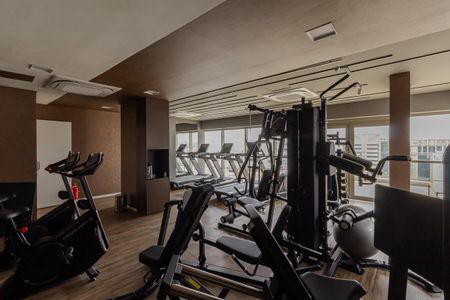 Studio à venda com 26m², 1 quarto e sem vaga Studio à venda com 26m², 1 quarto e sem vagaÁrea comum - Academia