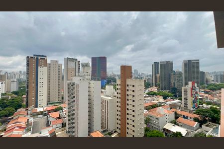Vista da Varanda de apartamento para alugar com 1 quarto, 30m² em Pinheiros, São Paulo