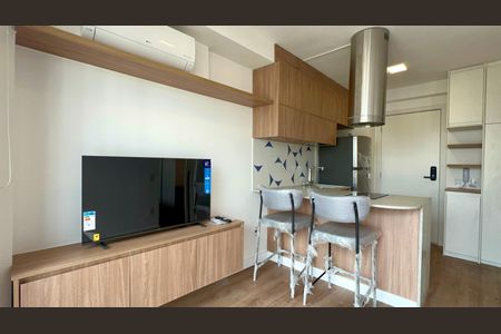 Sala de apartamento para alugar com 1 quarto, 30m² em Pinheiros, São Paulo