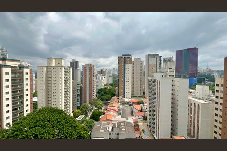 Vista da Varanda de apartamento para alugar com 1 quarto, 30m² em Pinheiros, São Paulo