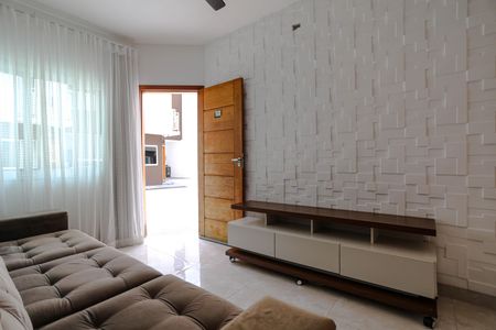 Sala de casa de condomínio para alugar com 2 quartos, 77m² em Vila Nova Aparecida, Mogi das Cruzes