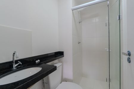 Banheiro de kitnet/studio à venda com 1 quarto, 25m² em Bela Vista, São Paulo