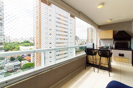 Varanda de apartamento para alugar com 3 quartos, 119m² em Barra Funda, São Paulo