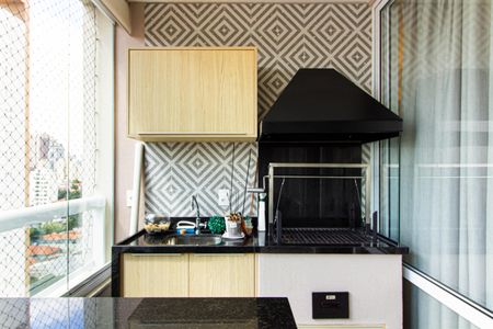 Varanda de apartamento para alugar com 3 quartos, 119m² em Barra Funda, São Paulo