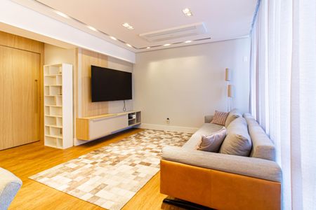 Sala de apartamento para alugar com 3 quartos, 119m² em Barra Funda, São Paulo