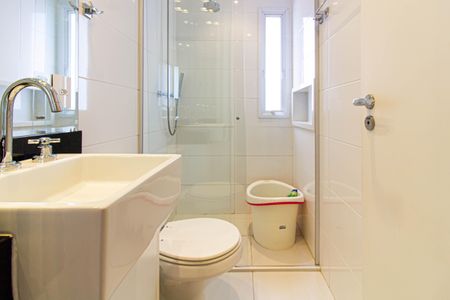 Apartamento à venda com 119m², 3 quartos e 3 vagasBanheiro da Suíte 2