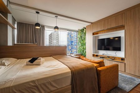 Studio de kitnet/studio para alugar com 1 quarto, 47m² em Jardins, São Paulo