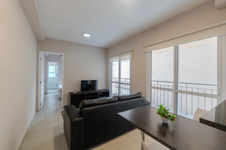 Sala de apartamento para alugar com 1 quarto, 45m² em Bela Vista, São Paulo